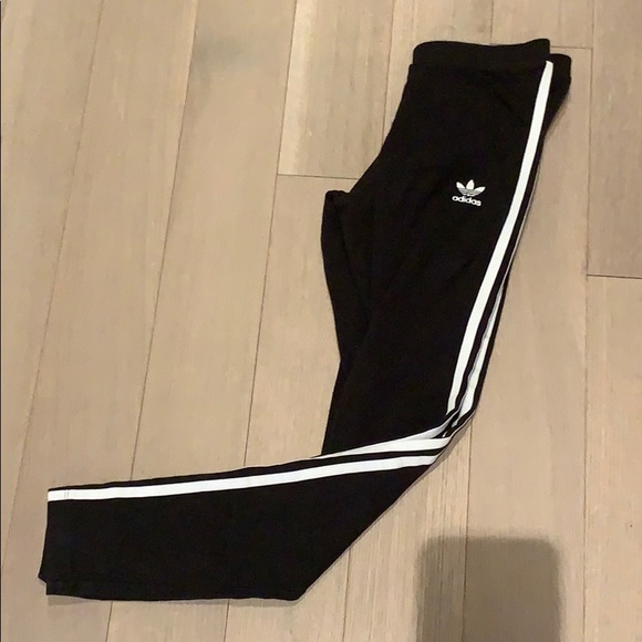 Adidas 3 stripe leggings - Picture 2 of 2